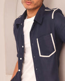 Palm Resort Collar Shirt - Image 3