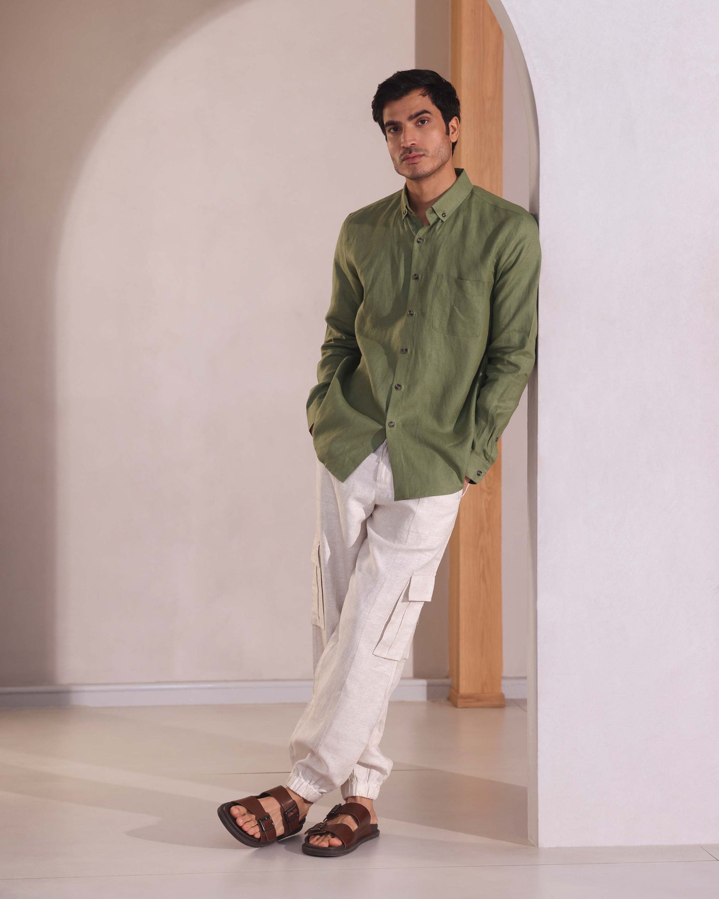 Olive green