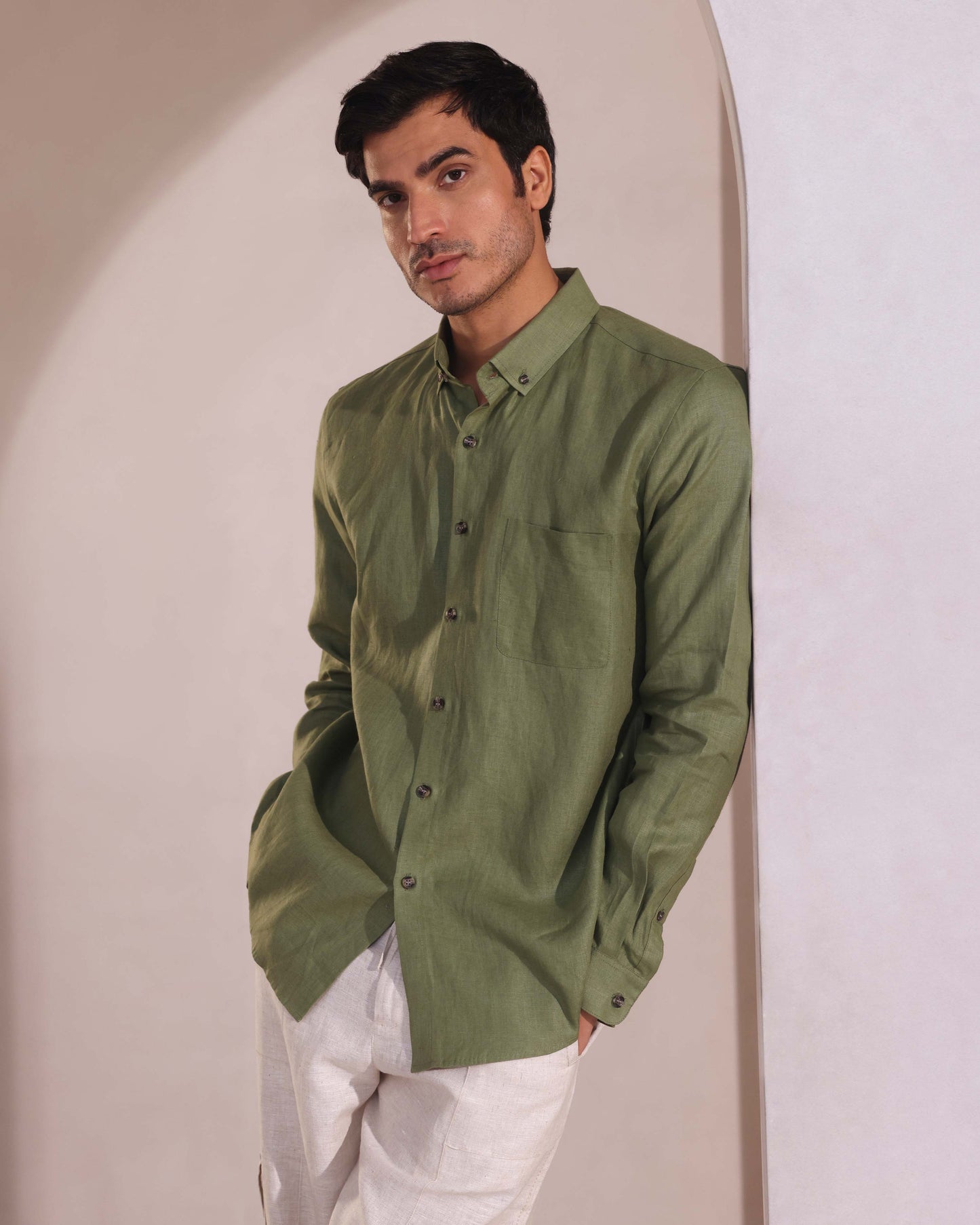 Olive green