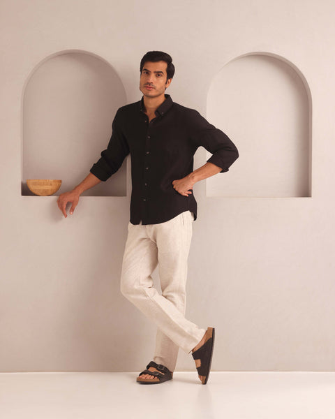 Set of 2: Velocity Buttondown Shirt and Cedar Pants