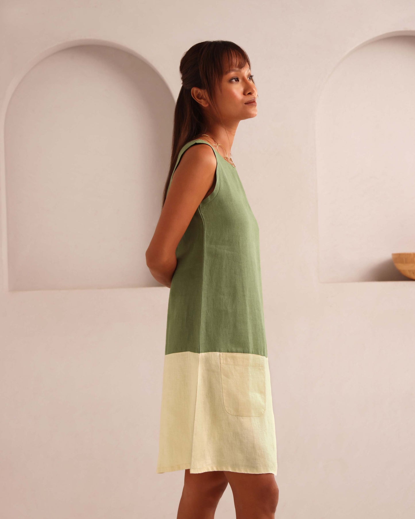 Olive & Beige