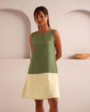 Dew Colour Block Dress - Image 1