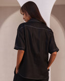 Set of 2: Hue Jacket & Marigold Pants - Black - Image 4