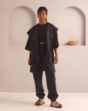 Set of 2: Banyan Jacket & Savannah Cargo Pants - Black - Image 1