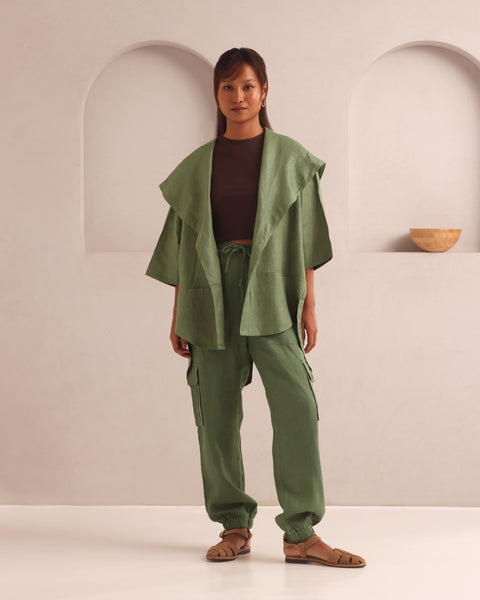 Set of 2: Banyan Jacket & Savannah Cargo Pants