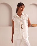 Set of 3: Hue Jacket , Mellow Top & Marigold Pants - Image 3