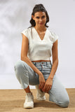 Cider V Neck Top - Image 9