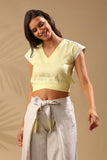 Cider V Neck Top - Image 1