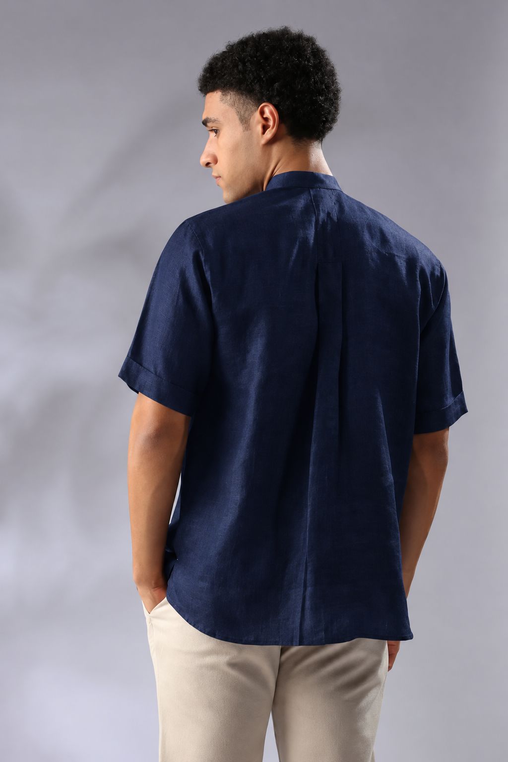 Navy Half Sleeve Cypress Shirt