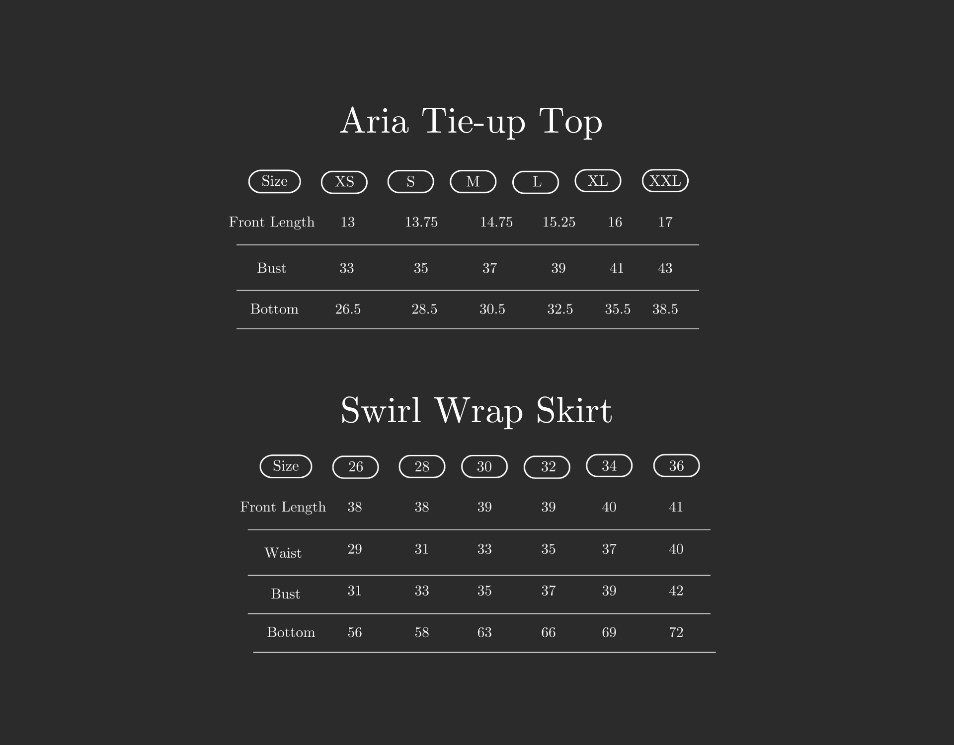 Size Guide Image