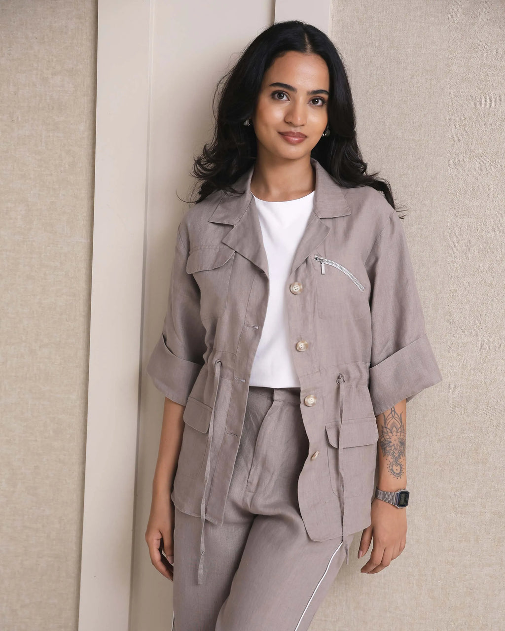 Set of 2: Amber Jacket & Jasper Balloon Pants