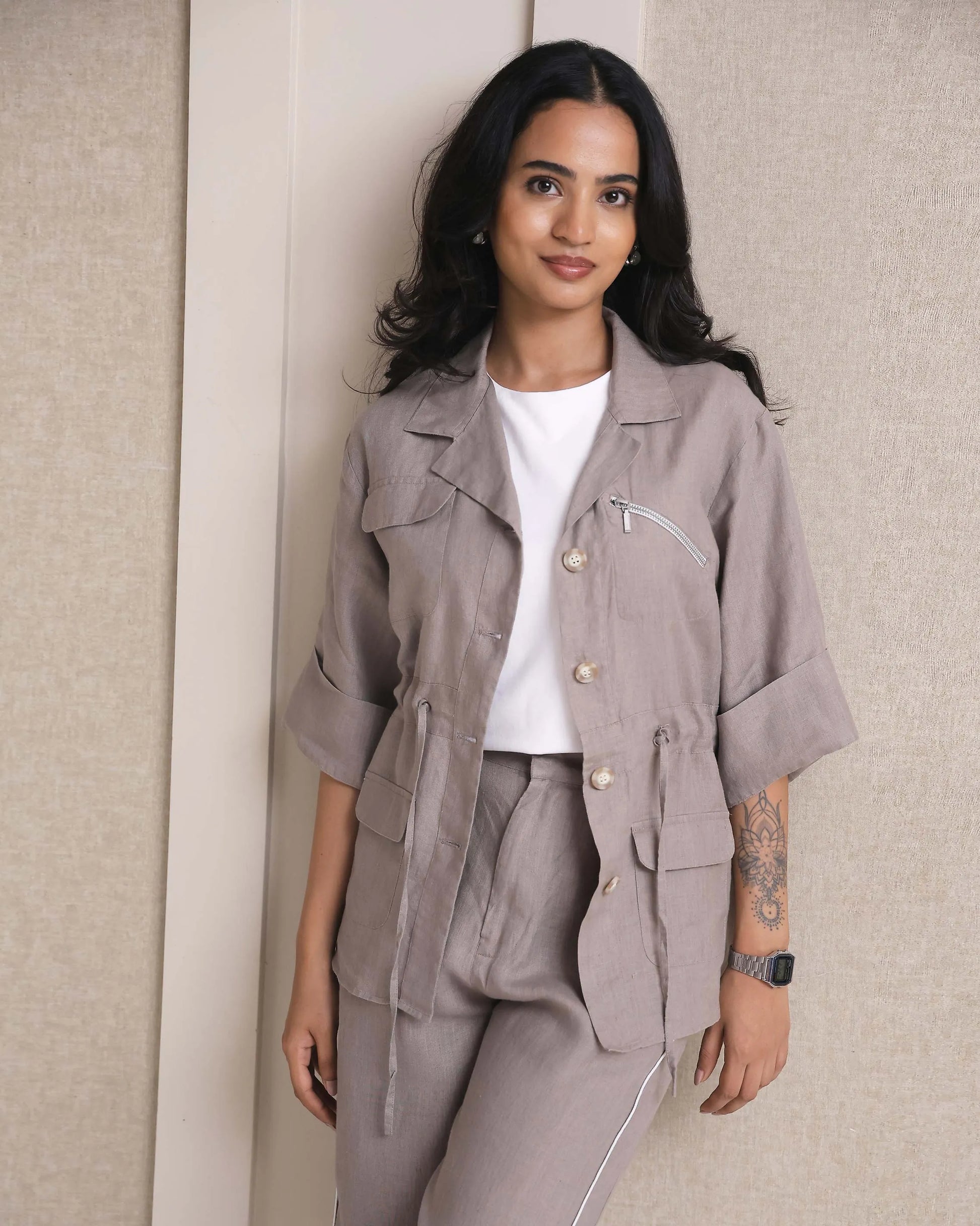 Set of 2: Amber Jacket & Jasper Balloon Pants