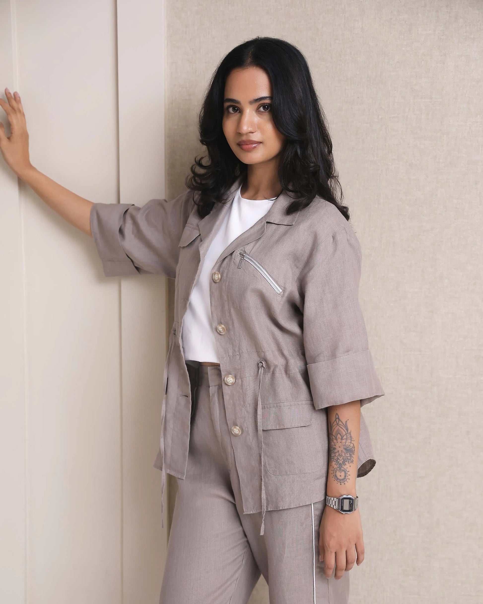 Set of 2: Amber Jacket & Jasper Balloon Pants