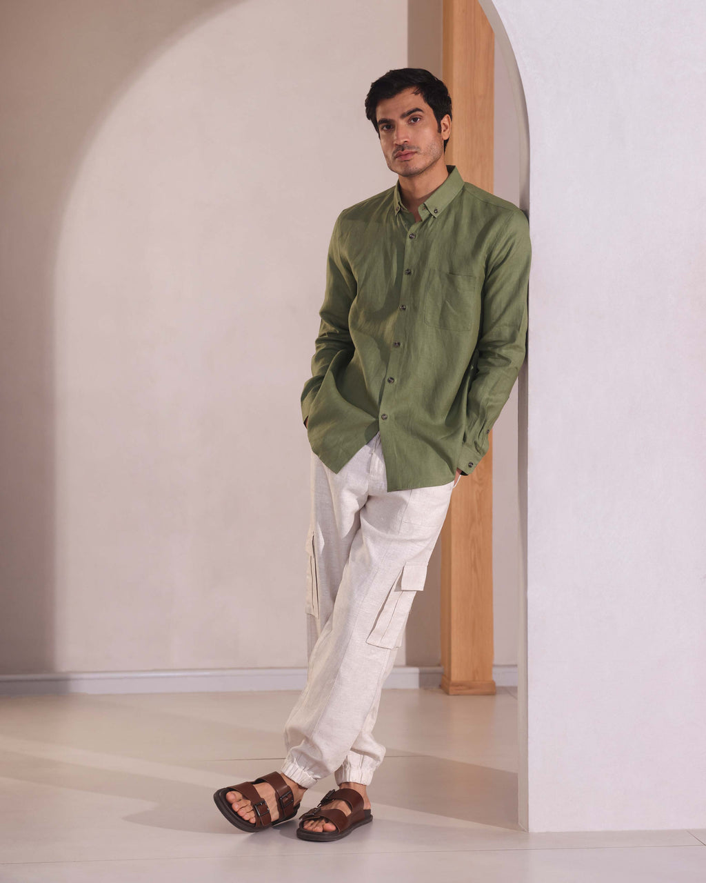 Olive green