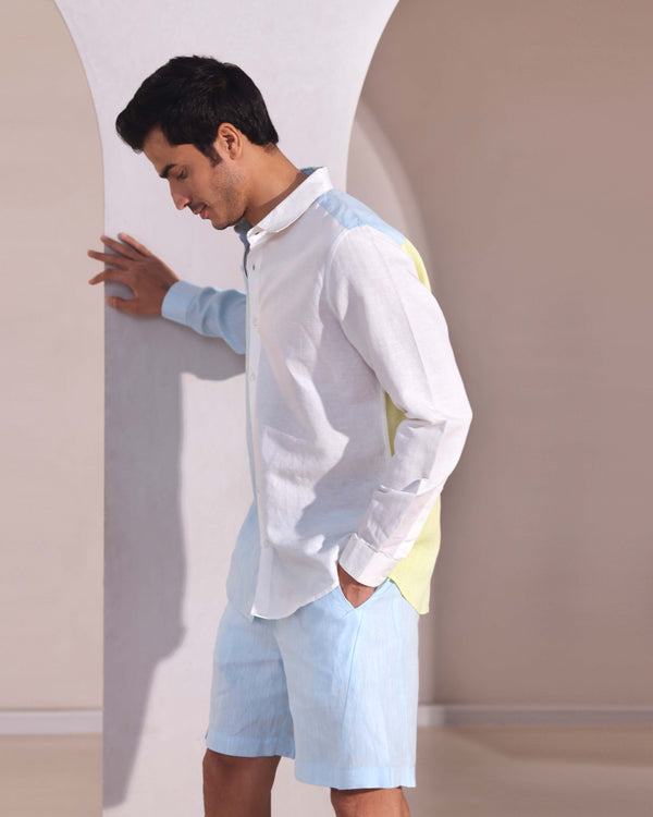 White Blue Yellow