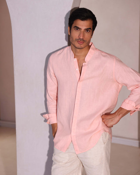 Neo Chinese Collar Shirt