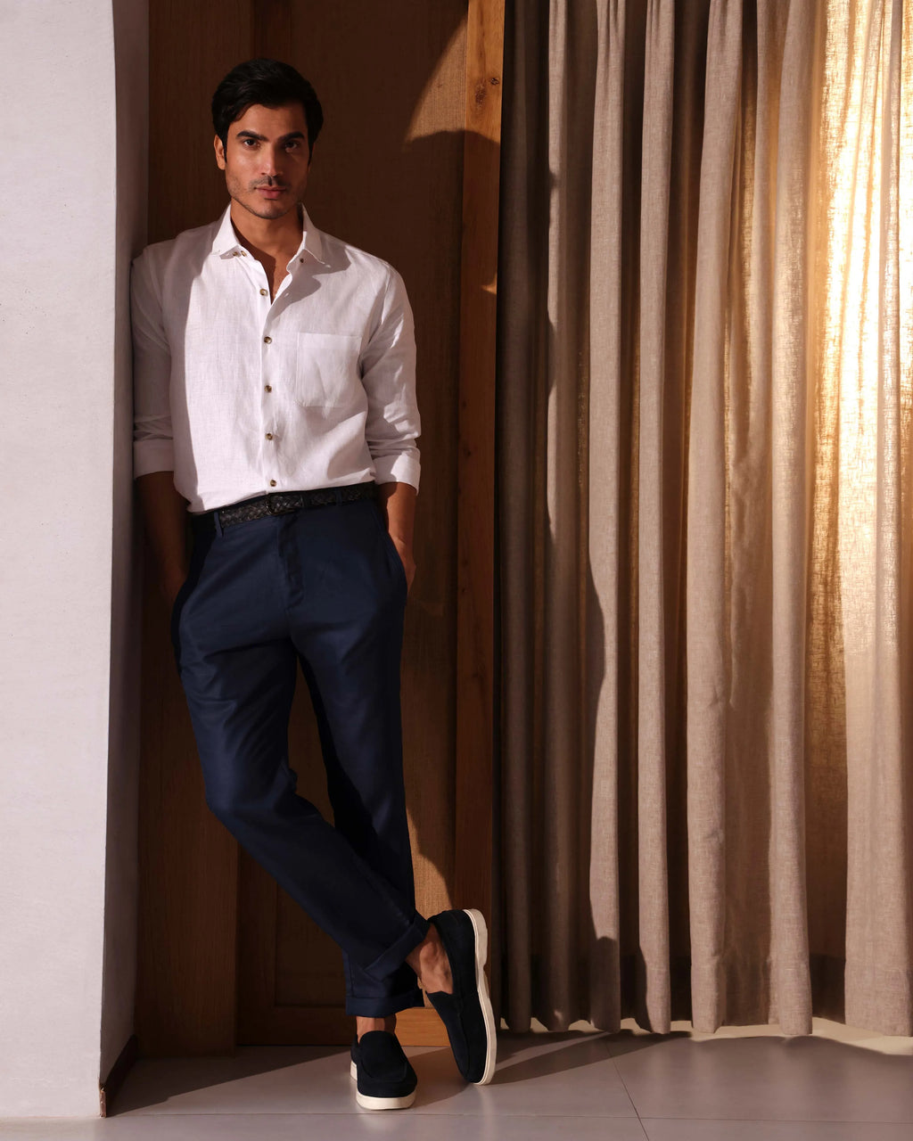 Set of 2: Velocity Buttondown Shirt and Cedar Pants