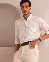 Set of 2: Velocity Buttondown Shirt and Cedar Pants