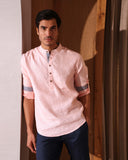 Earthen Mandarin Casual Shirt - Image 9