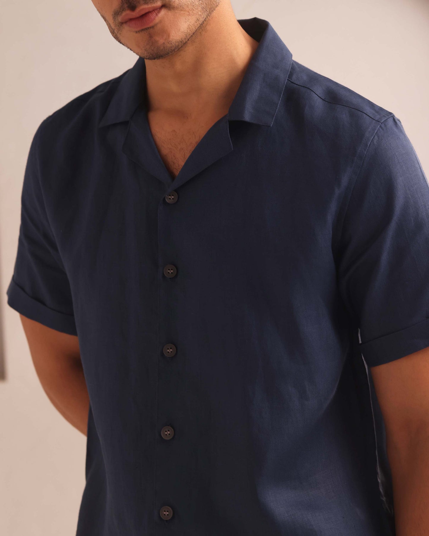 Navy/Oatmeal
