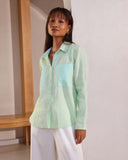 Set of 2: Ivory Shirt & Tranquil Pants - Image 4