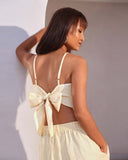 Set of 2:  Mellow Top & Marigold Pants - Beige - Image 7