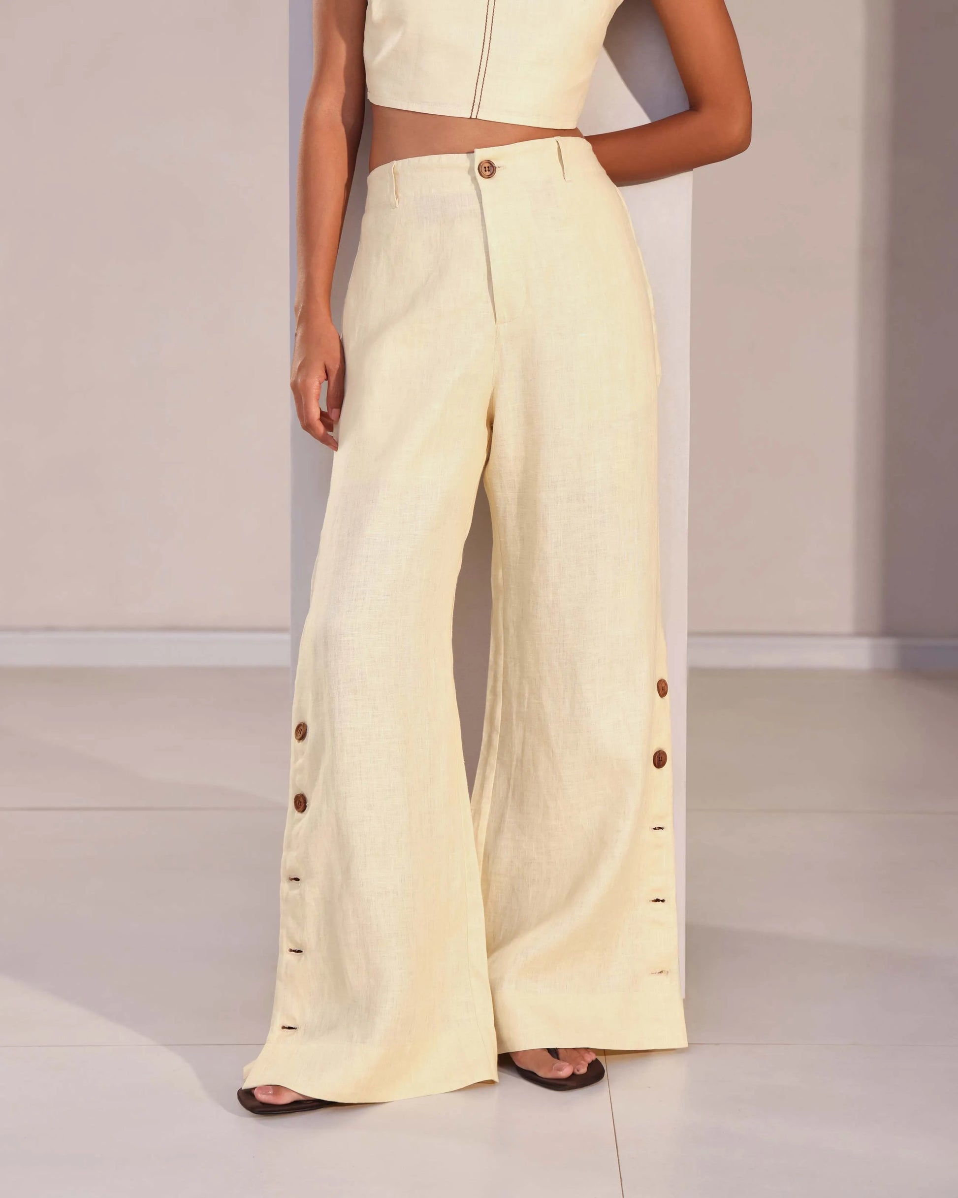 Set of 3: Hue Jacket , Mellow Top & Marigold Pants