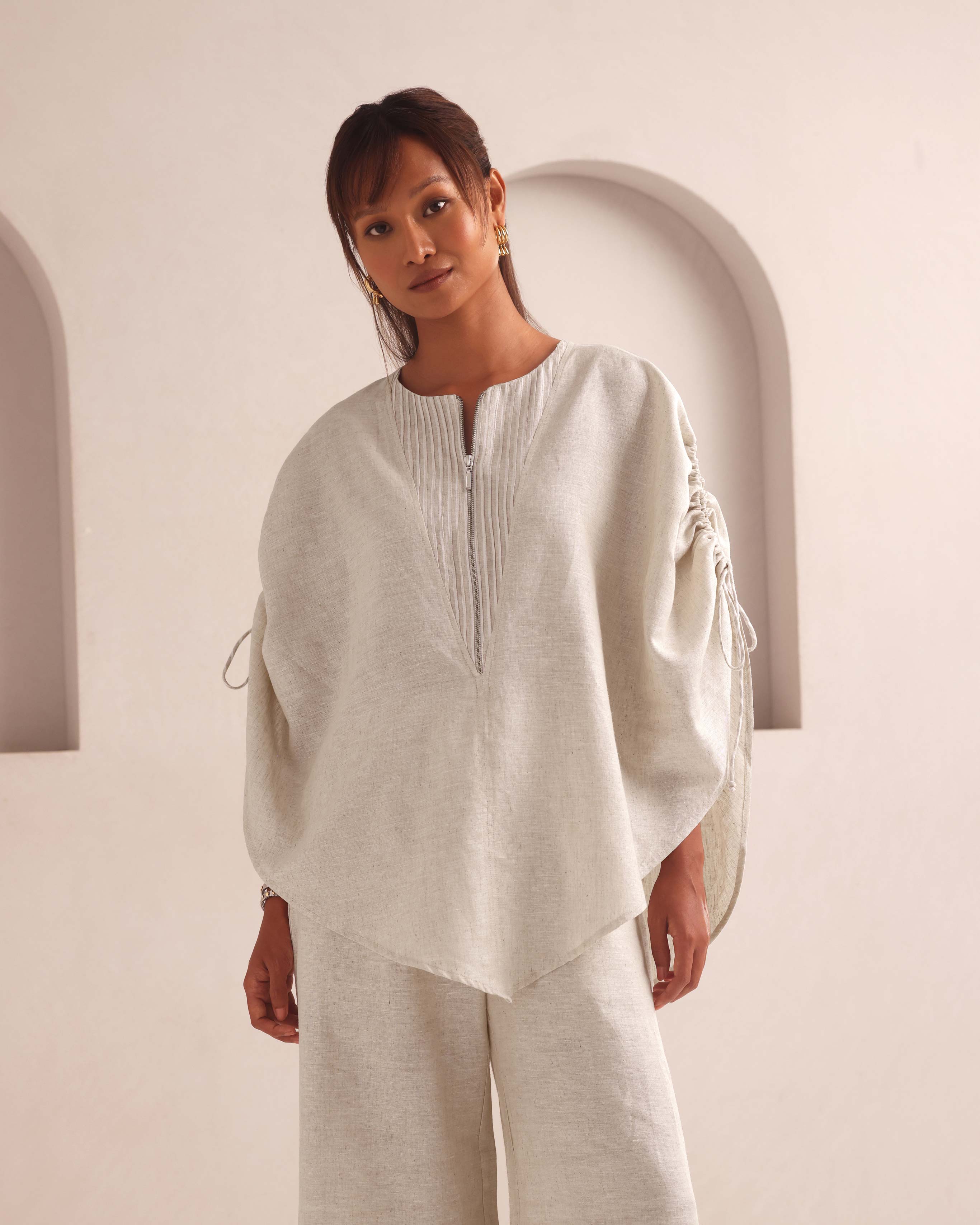 Gale Zipper Poncho