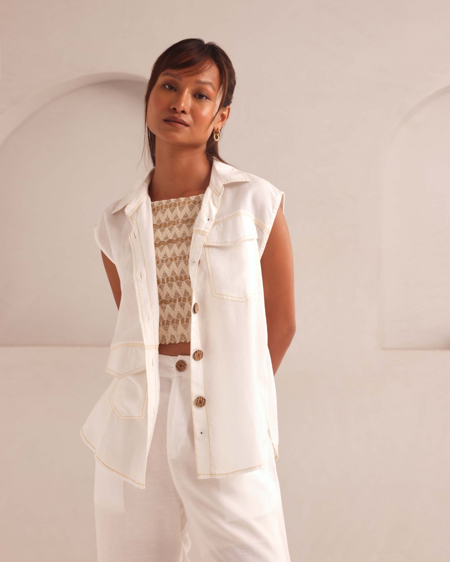  White
