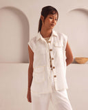 Set of 3: Hue Jacket , Mellow Top & Marigold Pants - Image 3