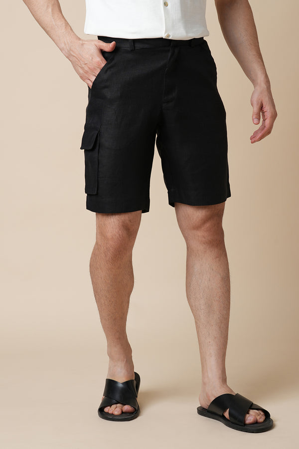 Cardinal Cargo Shorts-Black