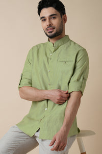 Embers Looped Button Shirt