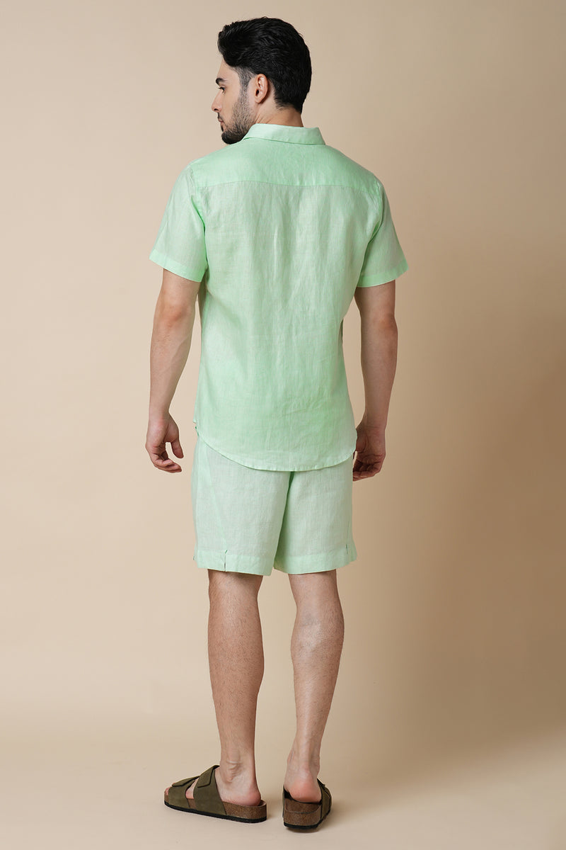 Set of 2: Vital Shirt & Bonzai Shorts - Mint