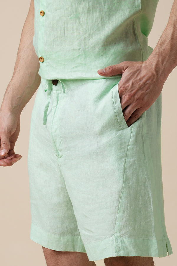 Set of 2: Vital Shirt & Bonzai Shorts - Mint