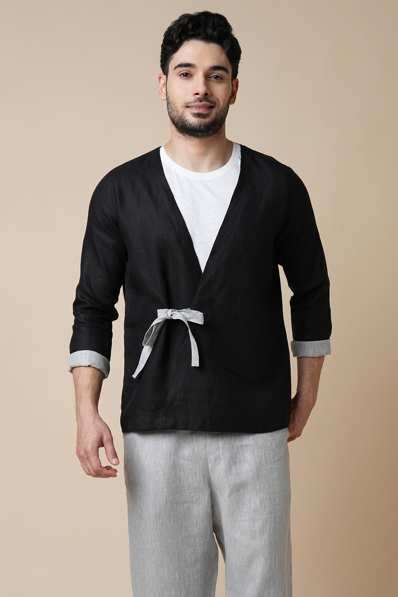 Jubilant Kimono - Black