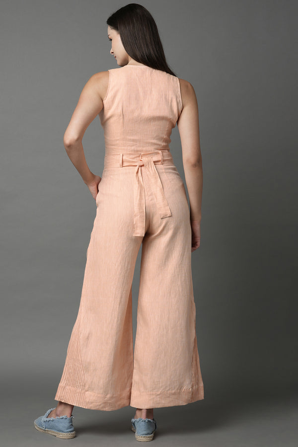Tranquil Flared Pants- Orange