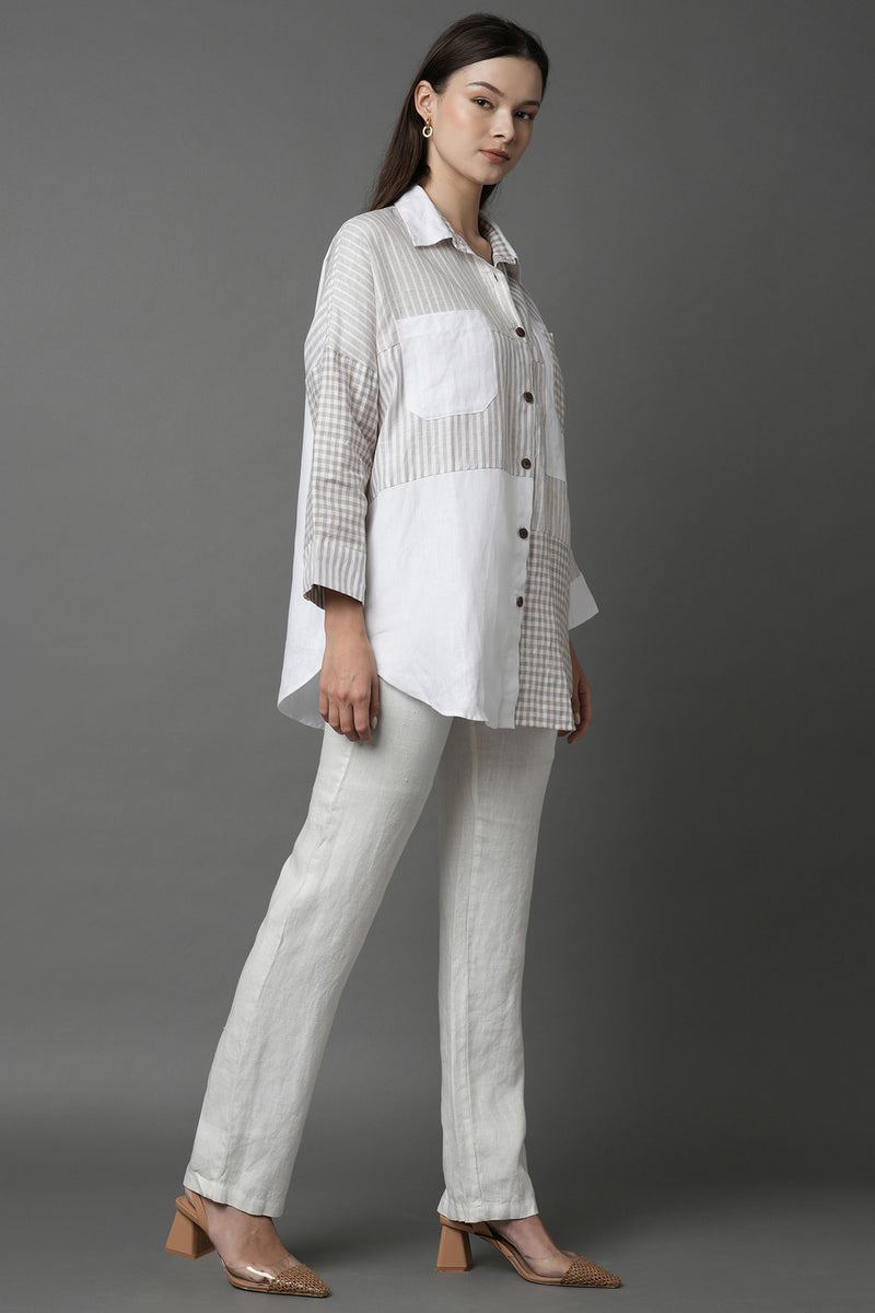 Aurora Shirt - Checks & Stripes
