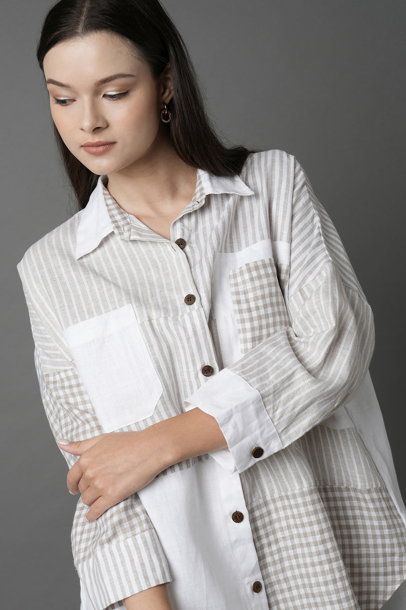 Aurora Shirt - Checks & Stripes