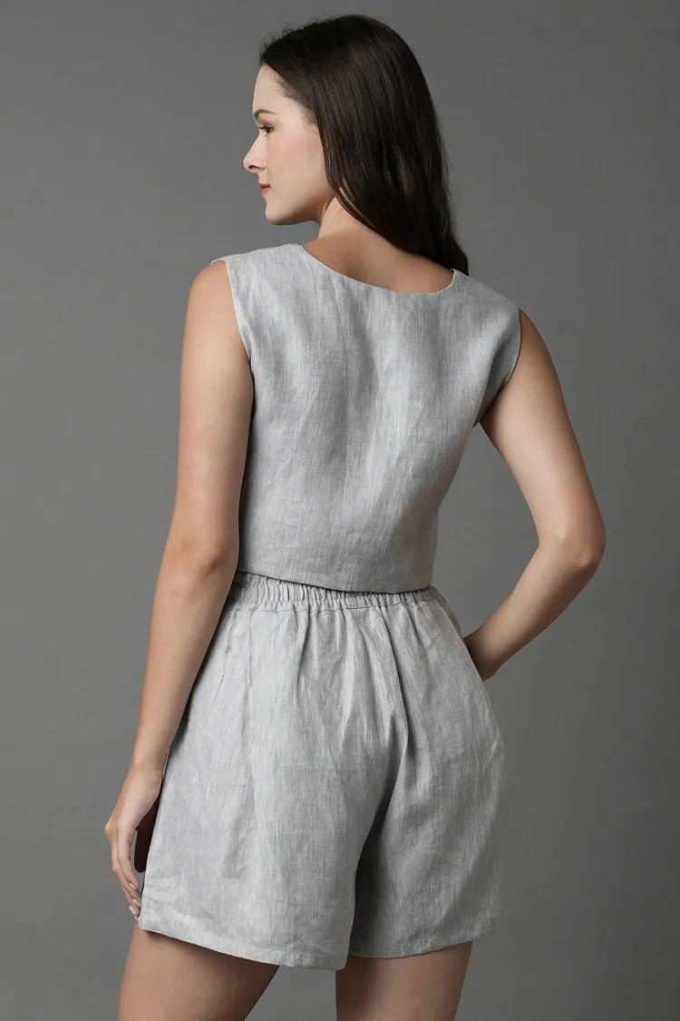 Set of 2: Serene Top & Aerial Shorts