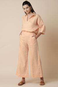 Set of 2: Current Shirt & Tranquil Pants - Orange