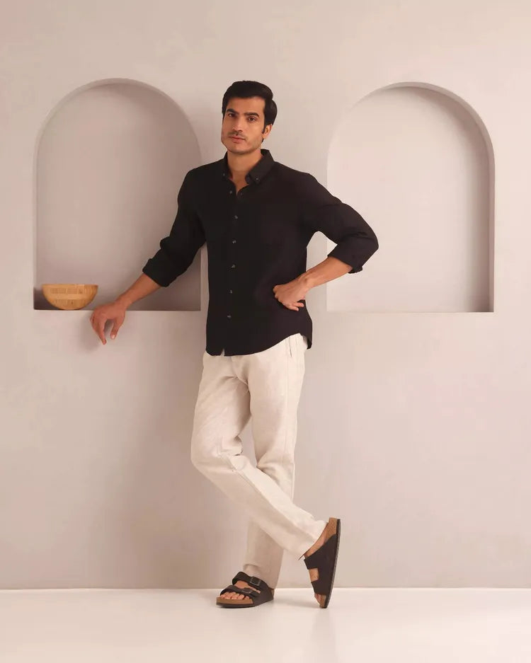 Set of 2: Velocity Buttondown Shirt and Cedar Pants-Co-ords-set-1