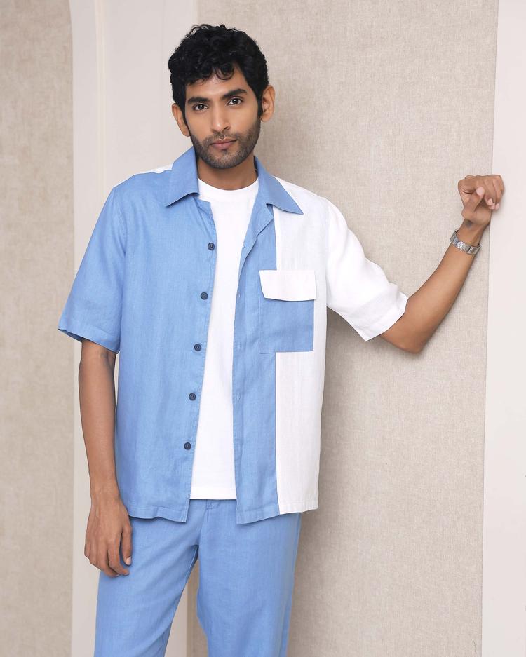 Set of 2: Aqua Shirt & Siesta Pants-Co-ords-set-2