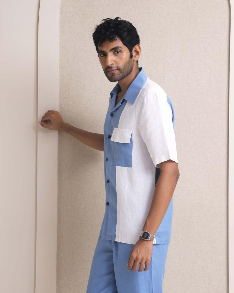 Set of 2: Aqua Shirt & Siesta Pants-Co-ords-set-2