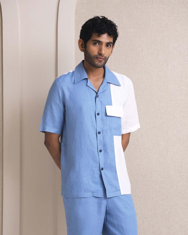 Set of 2: Aqua Shirt & Siesta Pants-Co-ords-set-2