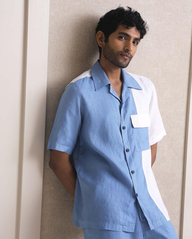 Set of 2: Aqua Shirt & Siesta Pants-Co-ords-set-2