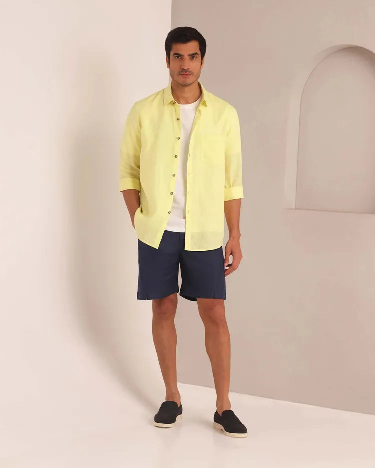 Set of 2: Velocity Buttondown Shirt & Bonzai Shorts-Co-ords-set-20