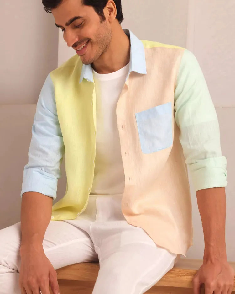 Set of 2: Spirit Shirt and Cedar Pants- Pastel-Co-ords-set-23