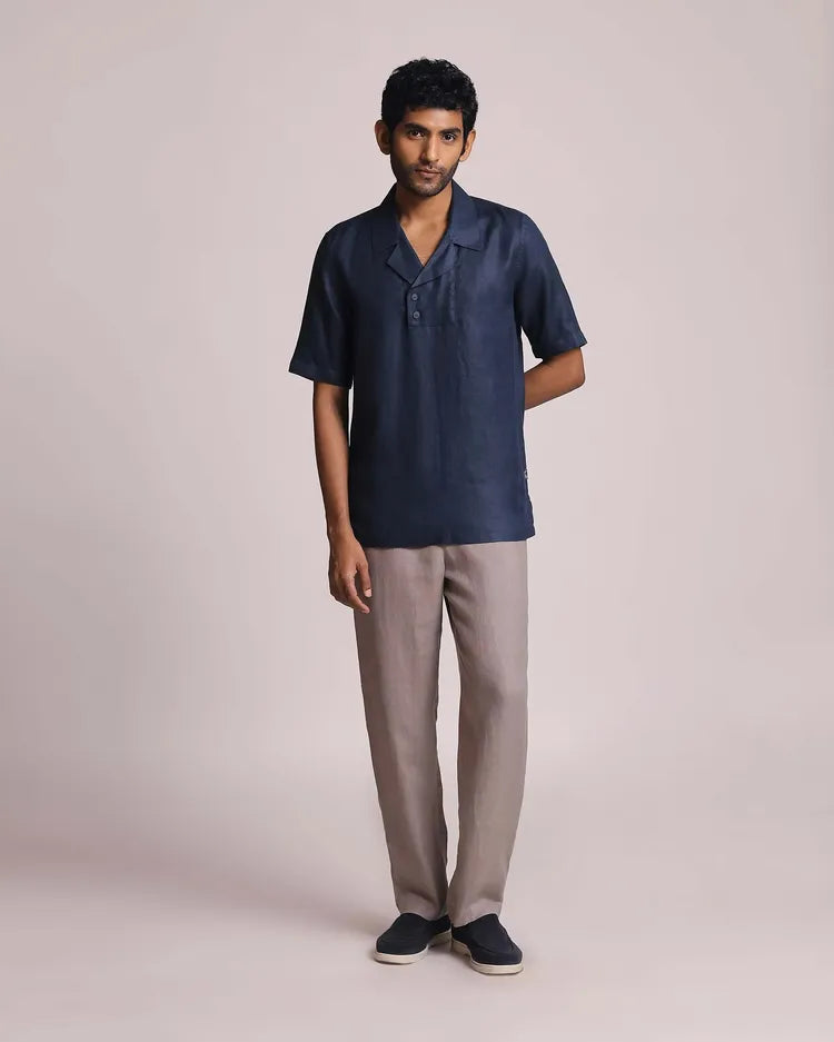 Set of 2: Indigo Shirt & Siesta Pants-Co-ords-set-28