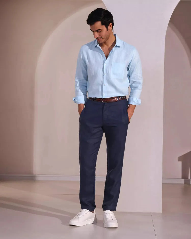 Set of 2: Velocity Buttondown Shirt and Cedar Pants-Co-ords-set-3