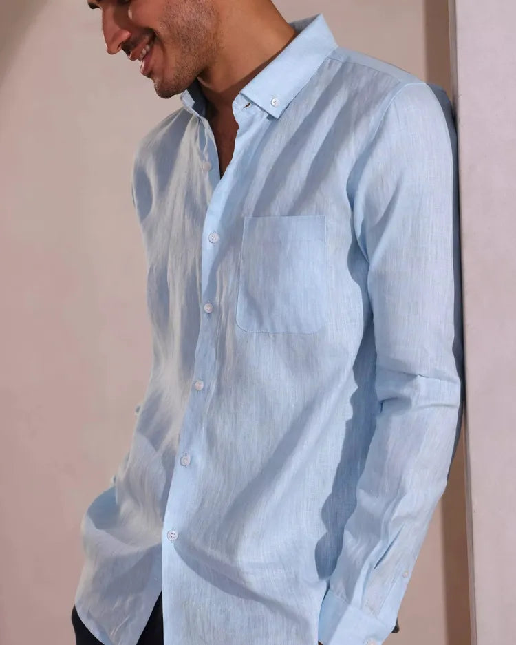 Set of 2: Velocity Buttondown Shirt and Cedar Pants-Co-ords-set-3